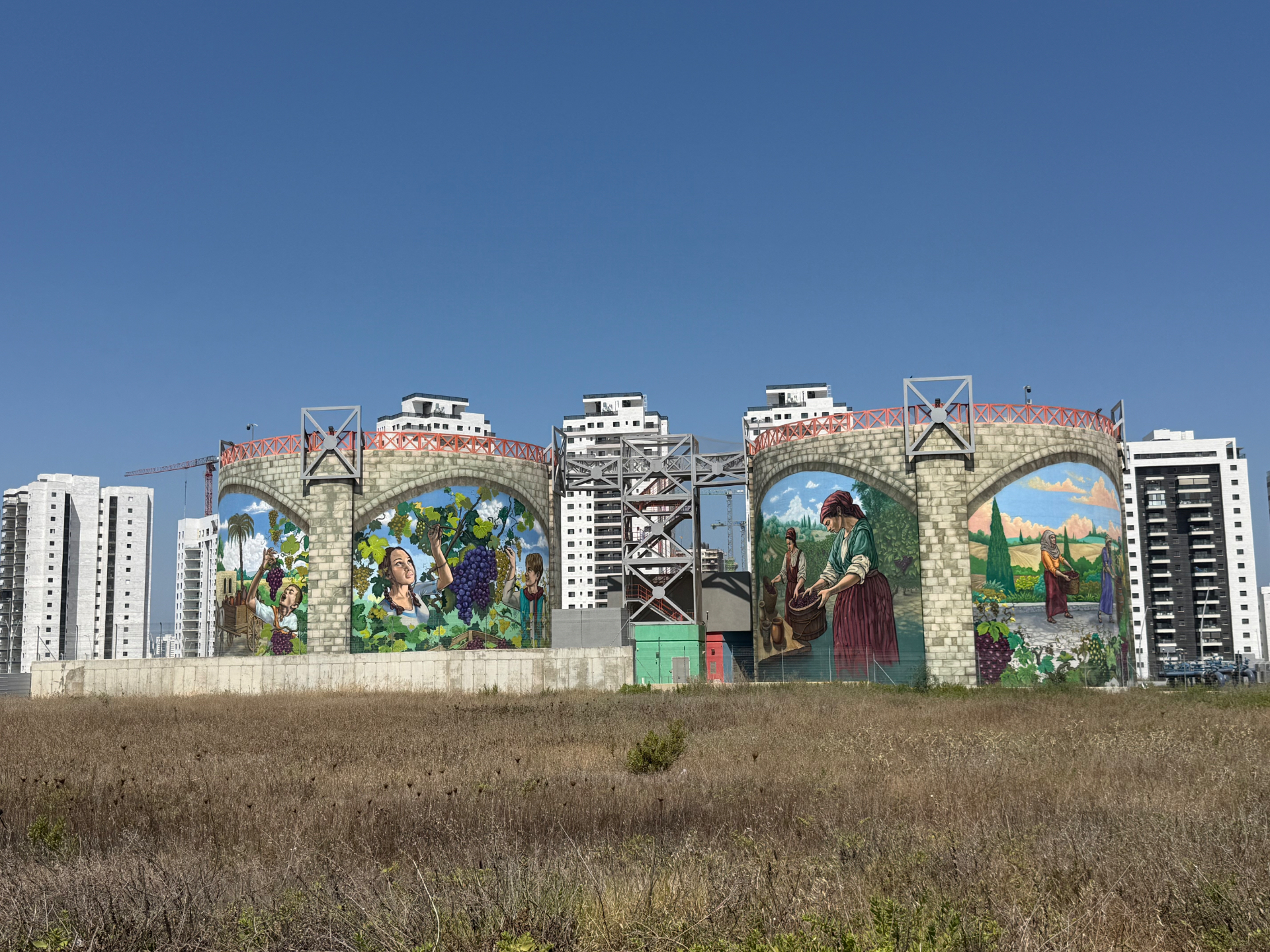 מאגרי המים · עיר היין, אשקלון